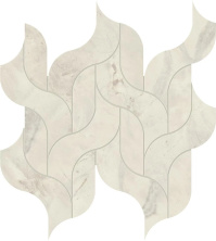 Мозаика Атлас Конкорд Италия Марвел Икс/ Marvel X Calacatta Perla Waterfall Polished 30.5x27.7 AF8T