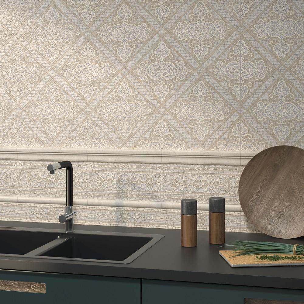 Бордюр Kerama Marazzi Карму бежевый матовый обрезной 2.5x30 SPA050R