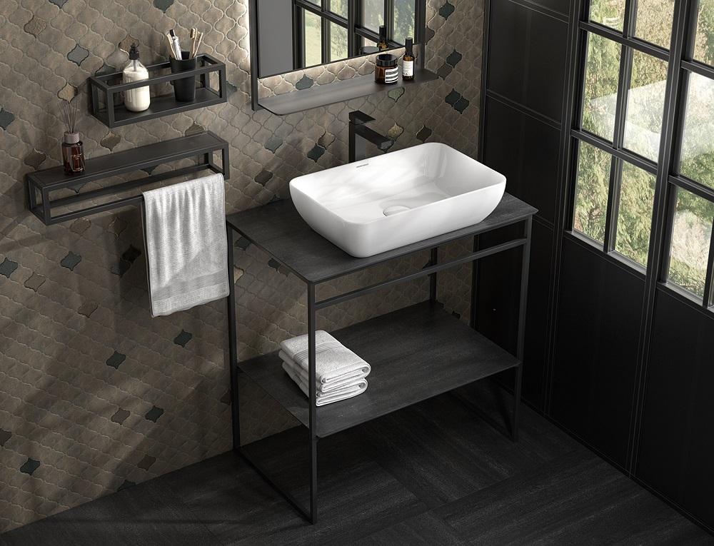Декор Kerama Marazzi OS\B45\65001 Арабески котто металл 6,5x6,5