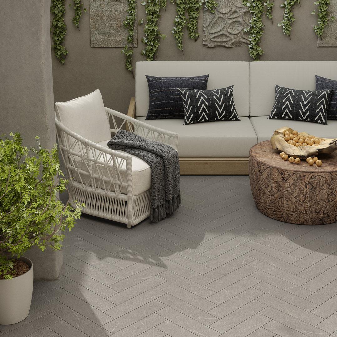 Керамогранит Kerama Marazzi SG402700N Порфидо серый 9,9x40,2