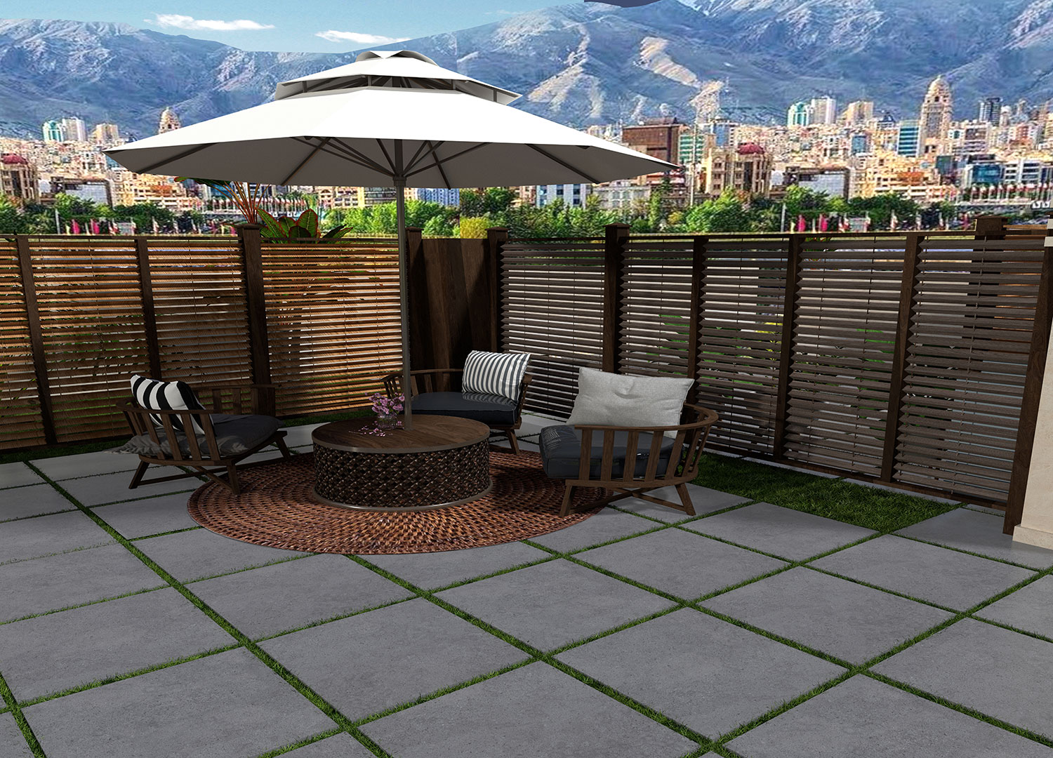 Керамогранит Persepolis Tile Dior Dark Grey 68569 серый 60x60