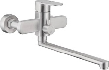 Смеситель для ванны Haiba HB22806, сталь