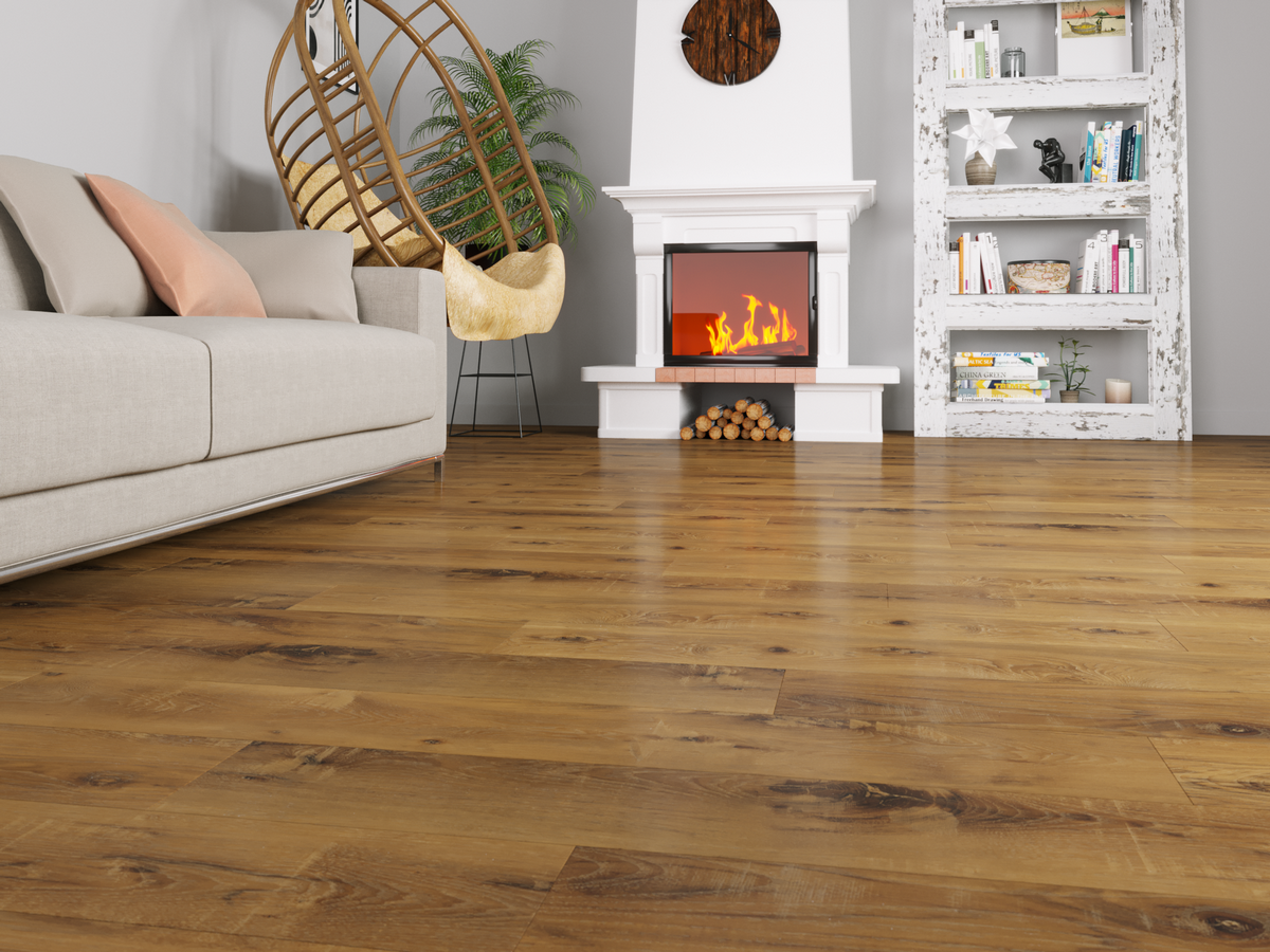 SPC ламинат FastFloor Дуб Кинерма FST-106