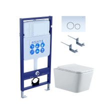SET EY AQUATEK ЛИБРА N KDI15 (рама AQUATEK Standard INS-0000012 с клавишей KDI-0000015 и крепежом KKI-0000002+унитаз ЛИБРА AQ0530N-00)