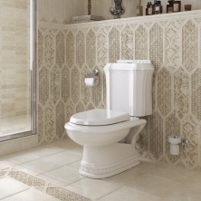 Унитаз-компакт Cezares King Palace CZR-163-T, бачок CZR-237-T