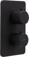 Смеситель для ванны Allen Brau Priority 5.31213-31 (с внутренней частью, 2 выхода) черный матовый