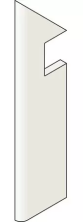 Ступень левая Атлас Конкорд Италия Норде/ Norde Platino Battiscopa Sag.Sx A589 7.2x30