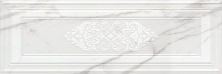 Декор Kerama Marazzi 14041R\3F Прадо белый панель обрезной 40x120