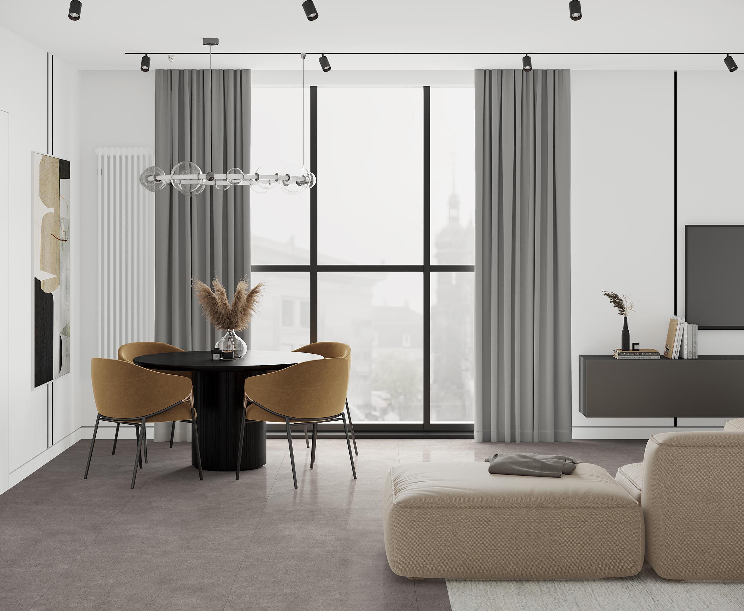 Керамогранит Laparet Spectra Gris 80x80 лаппатированный