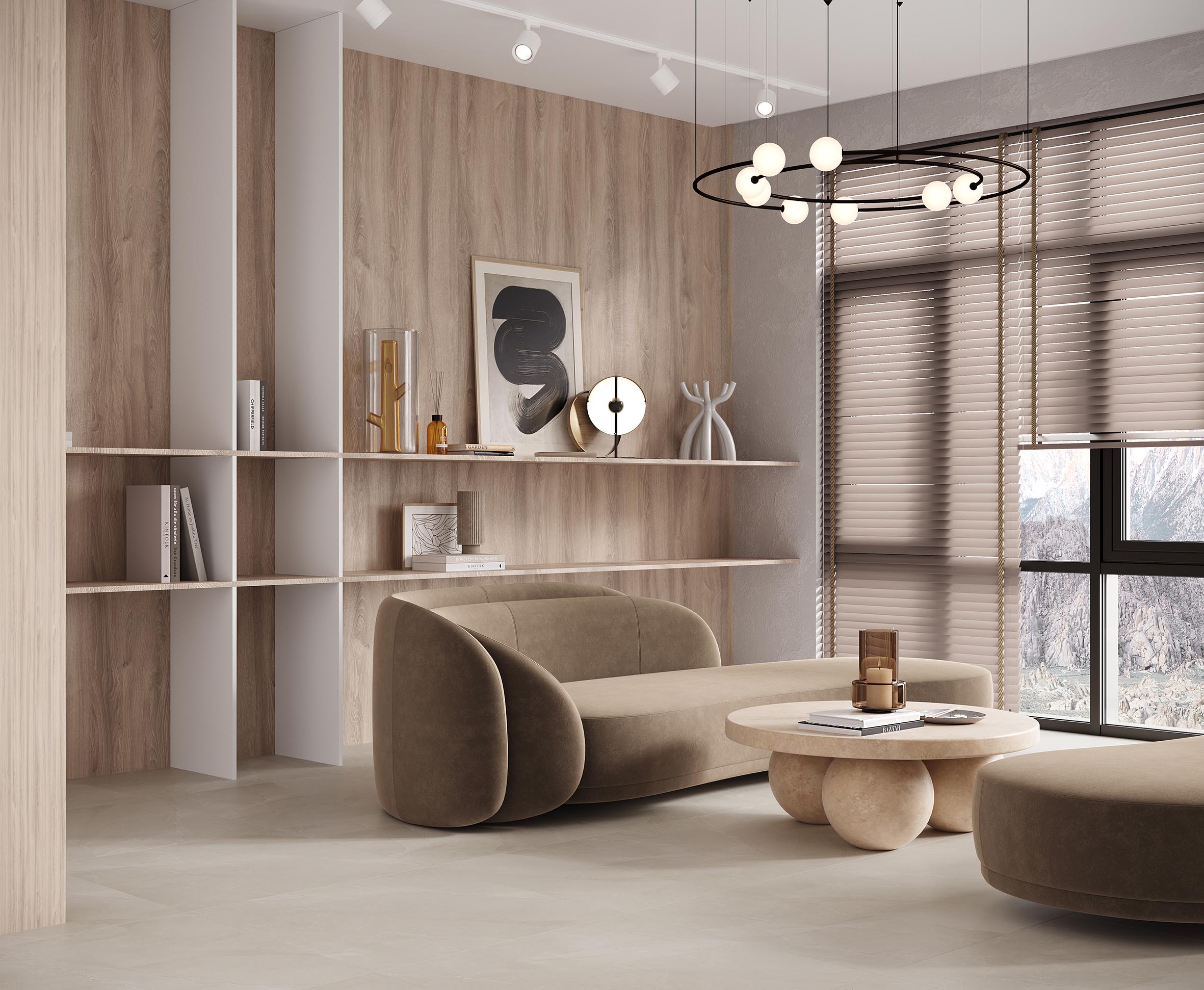 Керамогранит Laparet Astilio Crema 80x80 сатинированный