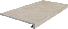 Ступень Kerama Marazzi KM8080G0001RGCF фронтальная клееная Портленд бежевый светлый матовый обрезной 33x80