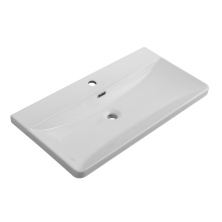 Раковина керамическая накладная BelBagno BB-8076-3-80