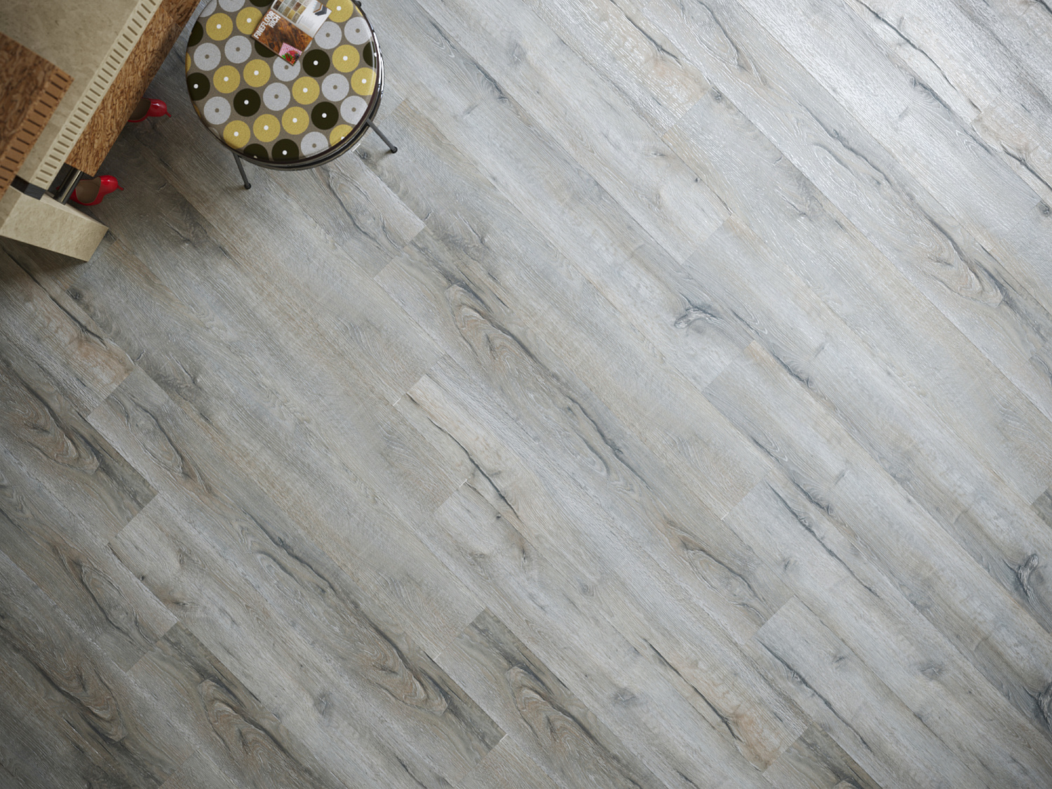 Плинтус ПВХ FineFloor Rich FF-1969 Дуб Мале