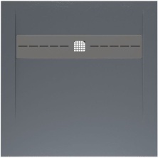 Душевой поддон Allen Brau Infinity 90x90 8.21001-BGM синий матовый