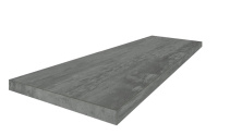 Ступень угловая левая ColiseumGres Турин/ Torino Black 33x90