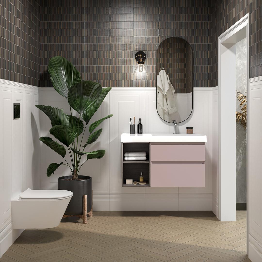 Декор Kerama Marazzi 14042R\3F Монфорте белый панель обрезной 40x120
