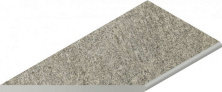 Бортик закругленный левый Нордика Х2/ Nordica X2 Silver 30x60