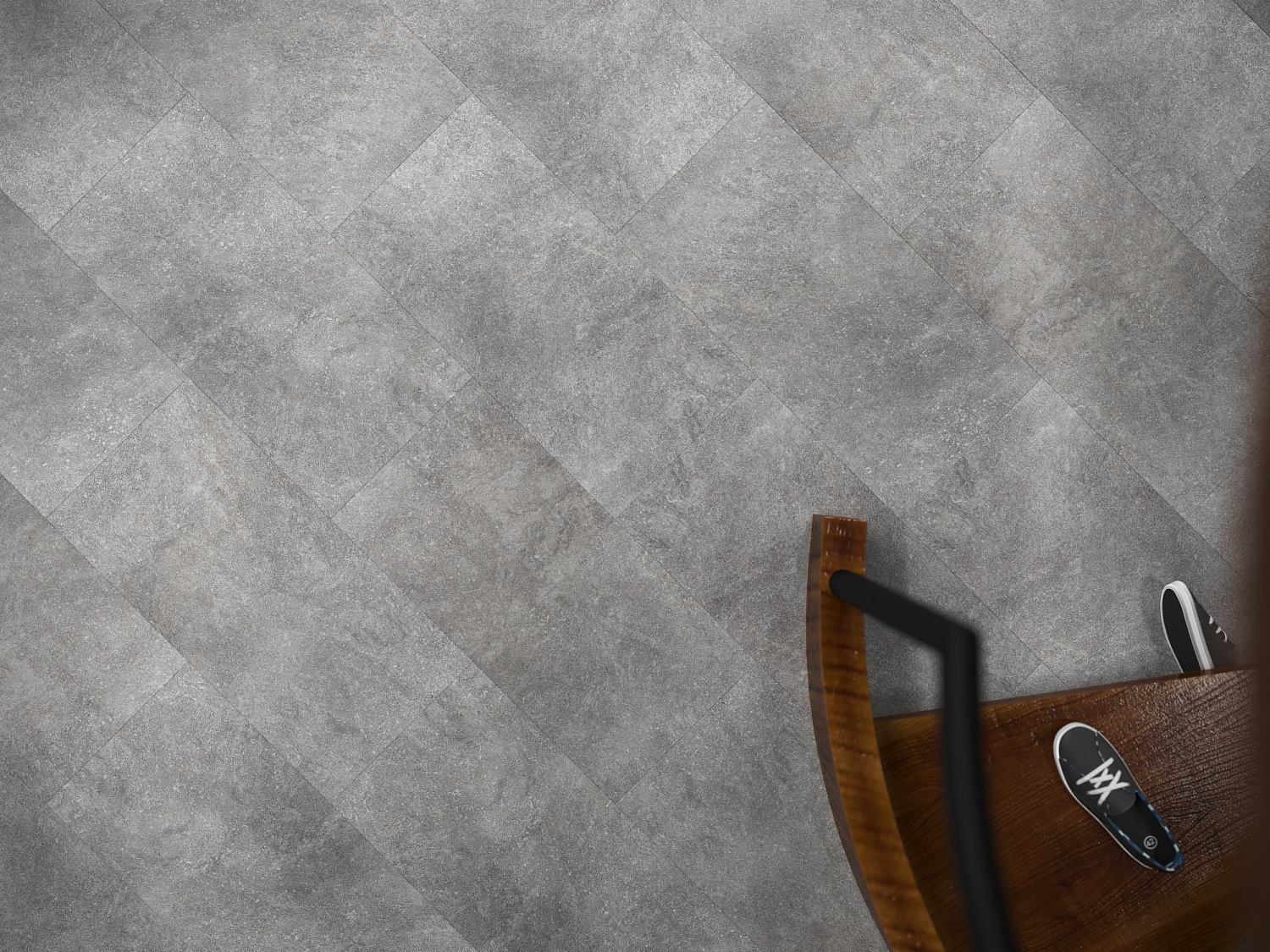 Кварцвиниловая плитка Fine Floor Stone FF-1445 Дюранго клеевой кварц винил напольный