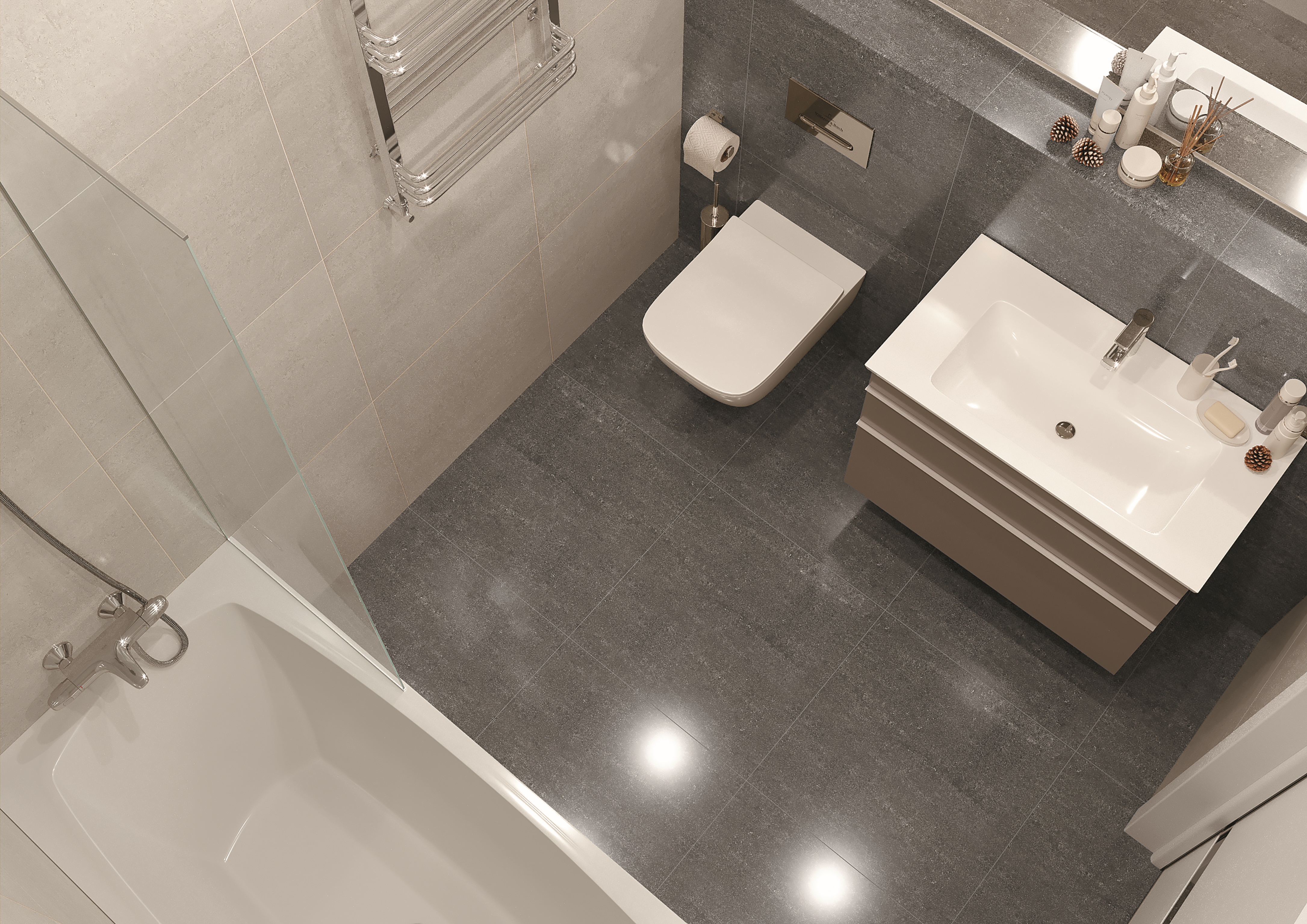 Мозаика Grasaro Travertino Blue 30x30 G-470/PR/m01/300x300x10