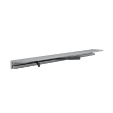 Микроплинтус Laconistiq micro 19 ARM Серебро анодированное 19х5,5х2450мм 7 зажимов в комплекте