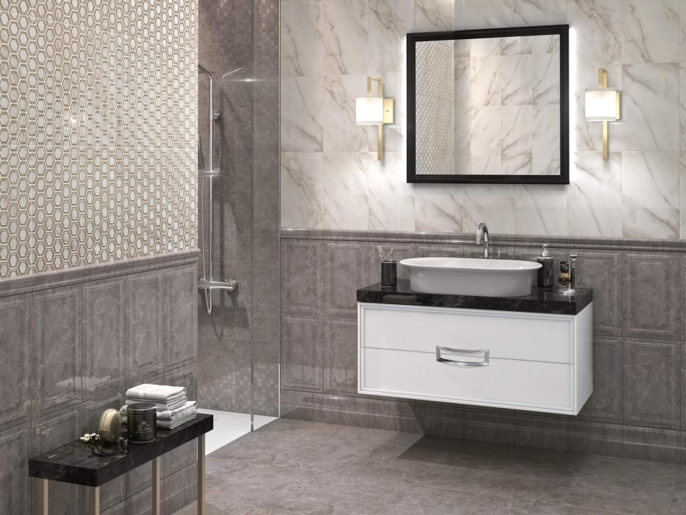 Керамическая плитка Kerama Marazzi 6343 Гран Пале белый 25x40