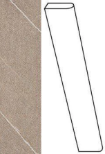 Плинтус Атлас Конкорд Италия Marvel Desert Beige Battiscopa Dig. ATFB 4.6x60