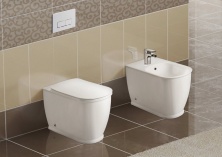 Унитаз приставной безободковый BelBagno Prado BB10150CB