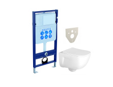 SET AQUATEK ДИВА (рама AQUATEK Standard INS-0000012 (без клавиши и крепежа)+унитаз ДИВА AQ2012-00)