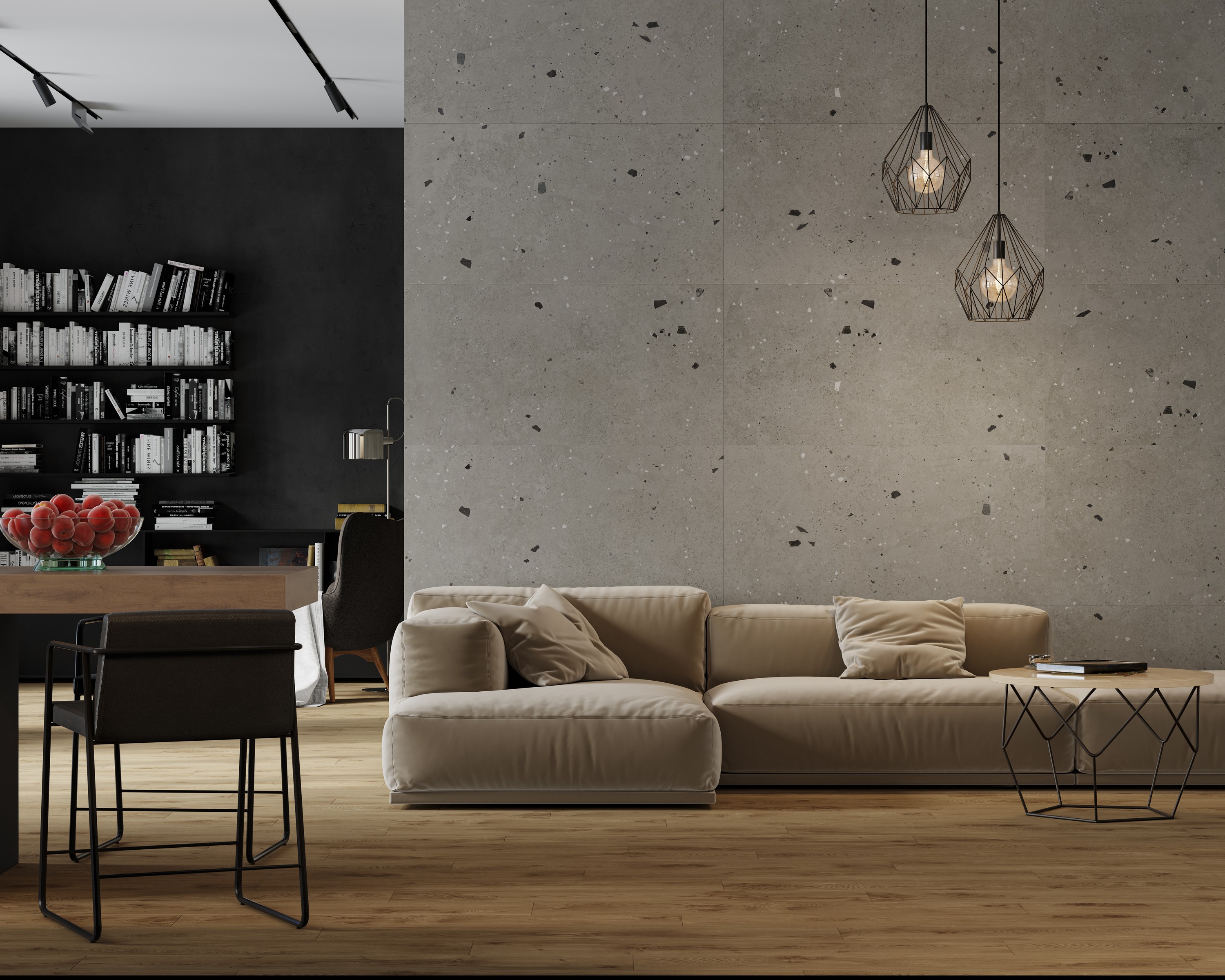 Керамогранит Etagi Beige 60x120 K-2014/MR/600x1200x10