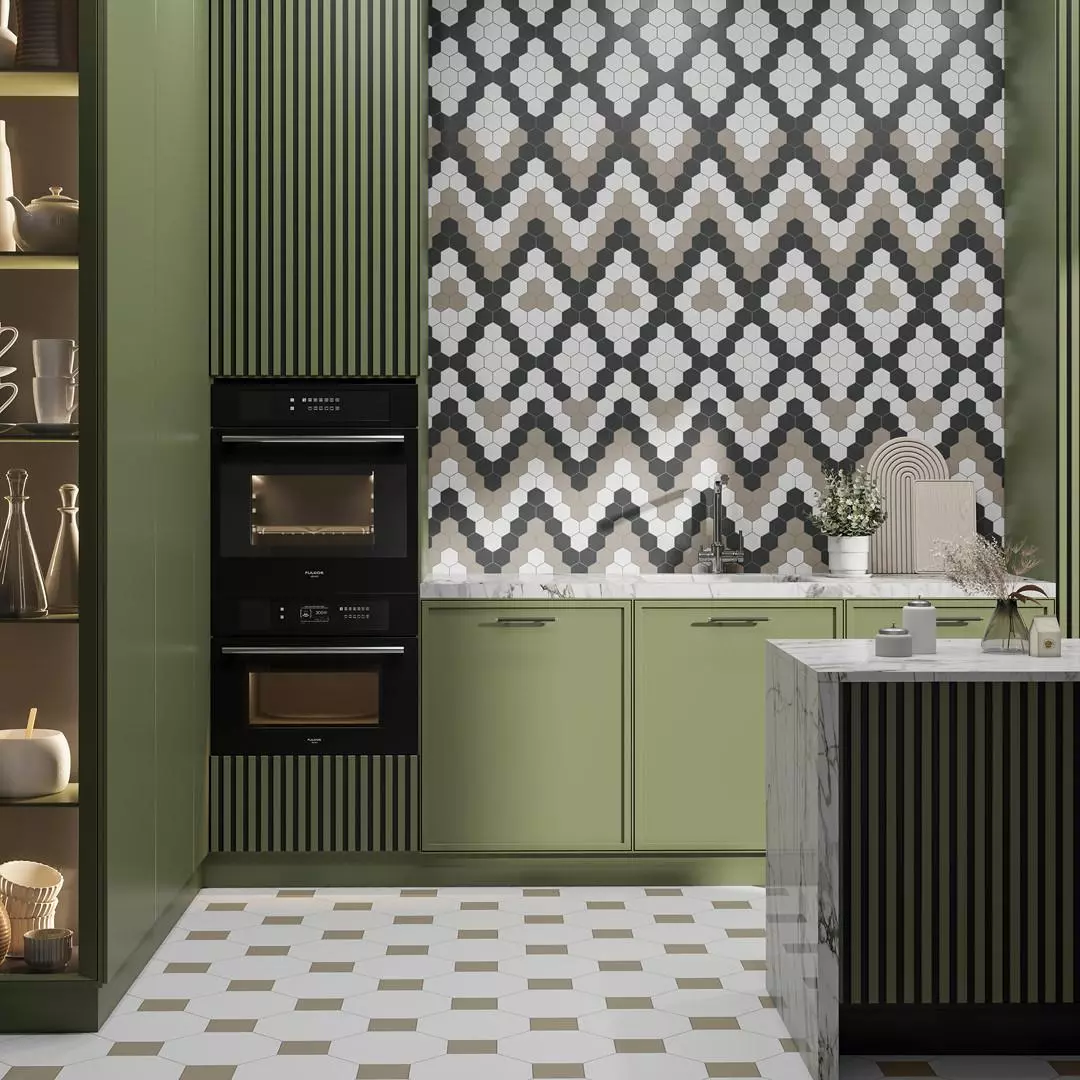 Декор Kerama Marazzi OS\E241\63011 Агуста оранжевый матовый 5.2x6