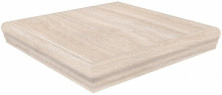 Ступень Kerama Marazzi SG157200R\GR\AND Пантеон беж правая угловая 34x34