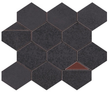 Мозаика Атлас Конкорд Италия Блейз/ Blaze Iron Nest 29.4x25.8 9BNI
