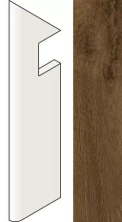 Ступень левая Атлас Конкорд Италия Хертвуд/ Heartwood Moka Battiscopa Sag.Sx AMA1 7.2x30