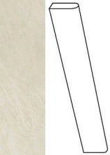 Плинтус Атлас Конкорд Италия Marvel Imperial White Battiscopa Lapp. AFBF 7.2x60