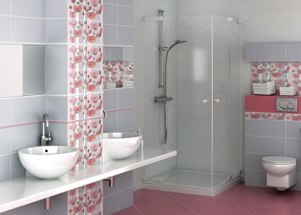 Керамическая плитка Kerama Marazzi 7071T Городские цветы белый 20x50
