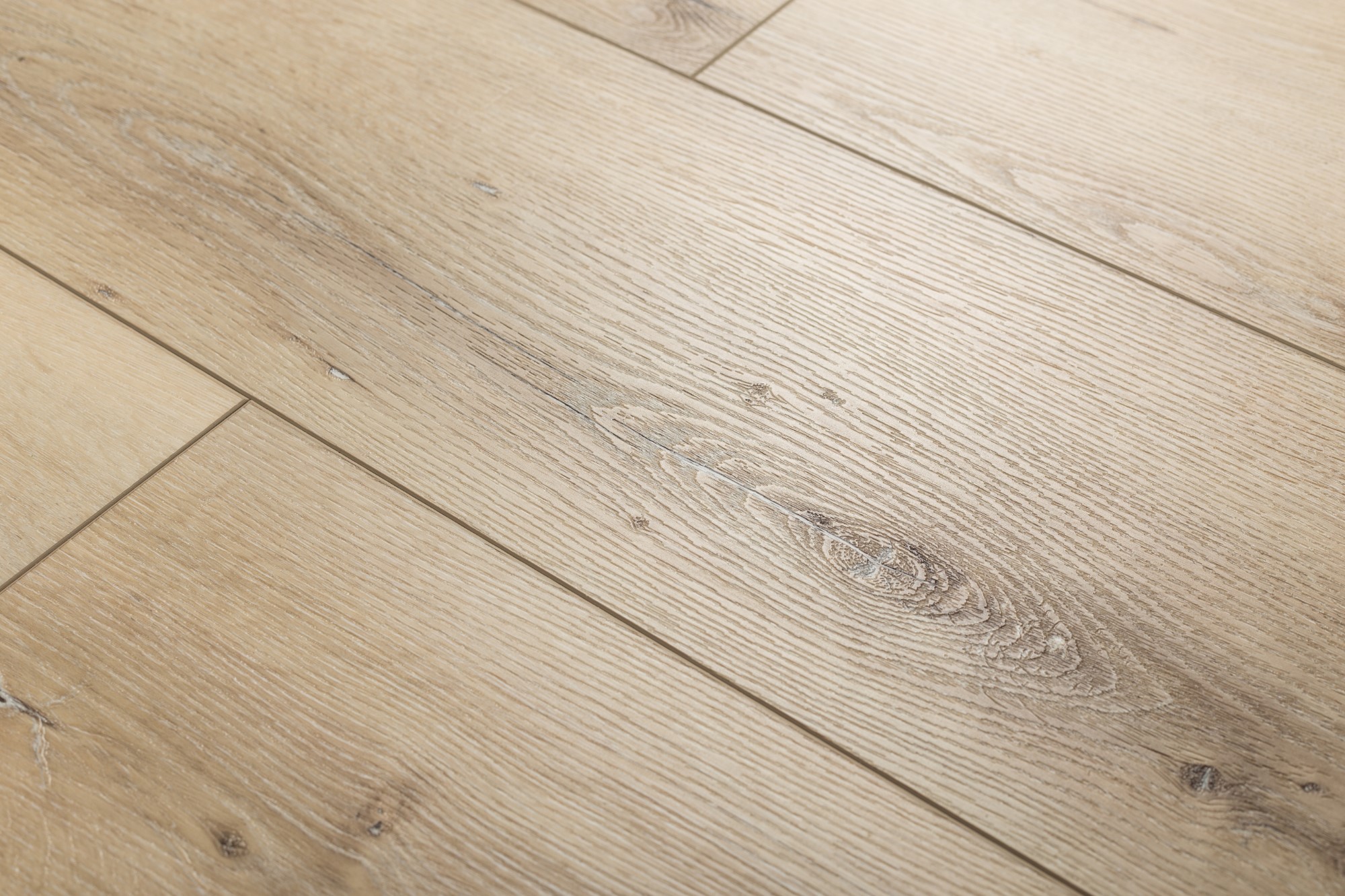 Кварцвиниловая плитка Aqua Floor Риалвуд ИксЭль/ Realwood XL AF8002XL 1524x228 Дуб Светлый замковый кварц винил напольный