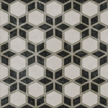 Декор Kerama Marazzi Фреджио 4 черно-белый 20x20 VT\A297\SG1544N