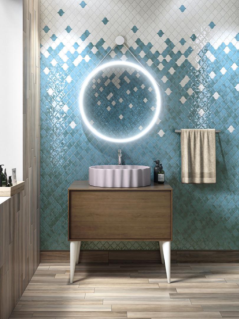 Керамическая плитка Kerama Marazzi 65009 Арабески Майолика желтый 26x30