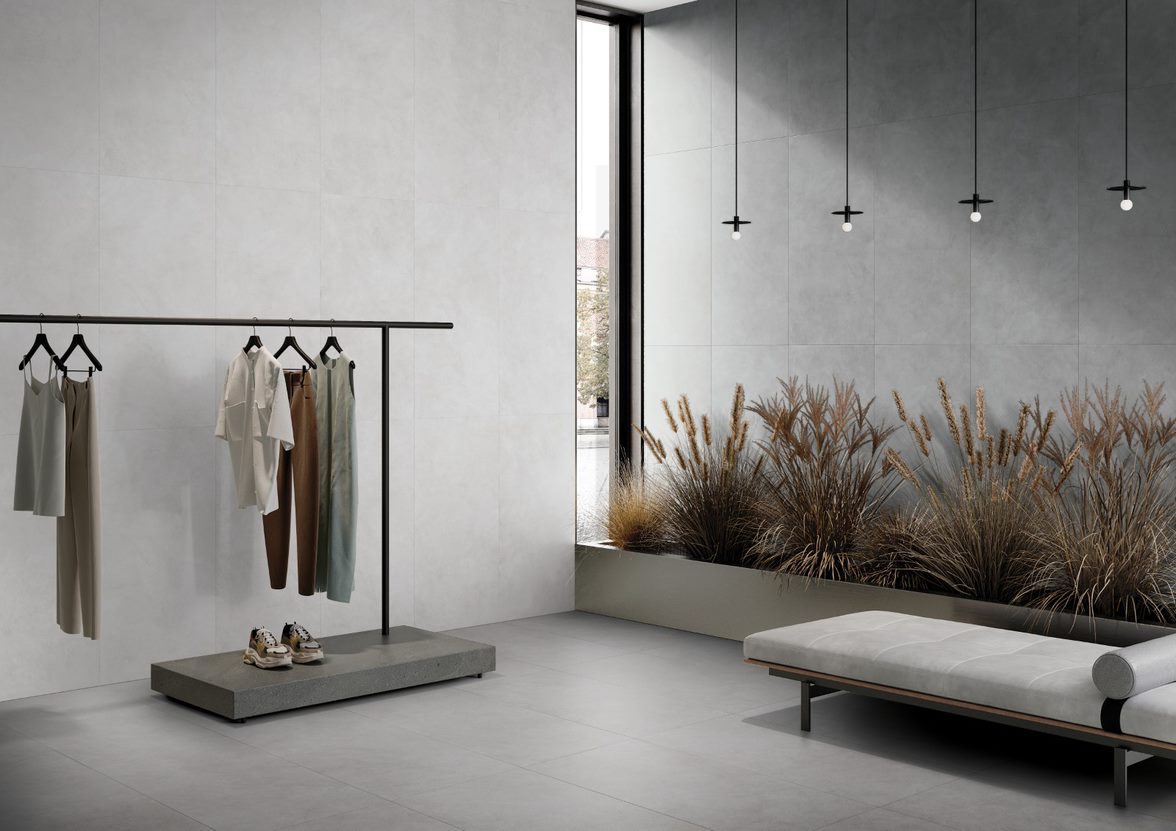 Керамогранит Vitra МикроЦемент/ MicroCement Светло-серый R10A K947813R 60x60