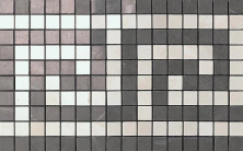 Декор Атлас Конкорд Италия Марвел/ Marvel Grey/Moon Angolo Mosaico 18.5x30 ASM9