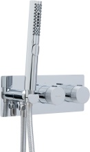 Смеситель для ванны Allen Brau Liberty 5.33009-00 (с внутренней частью, 2 хода) хром