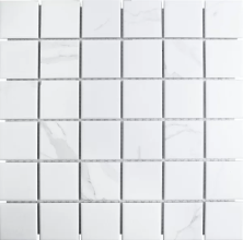 Мозаика СтарМозаик Carrara Matt (PMWB82223) 30.6x30.6 белый