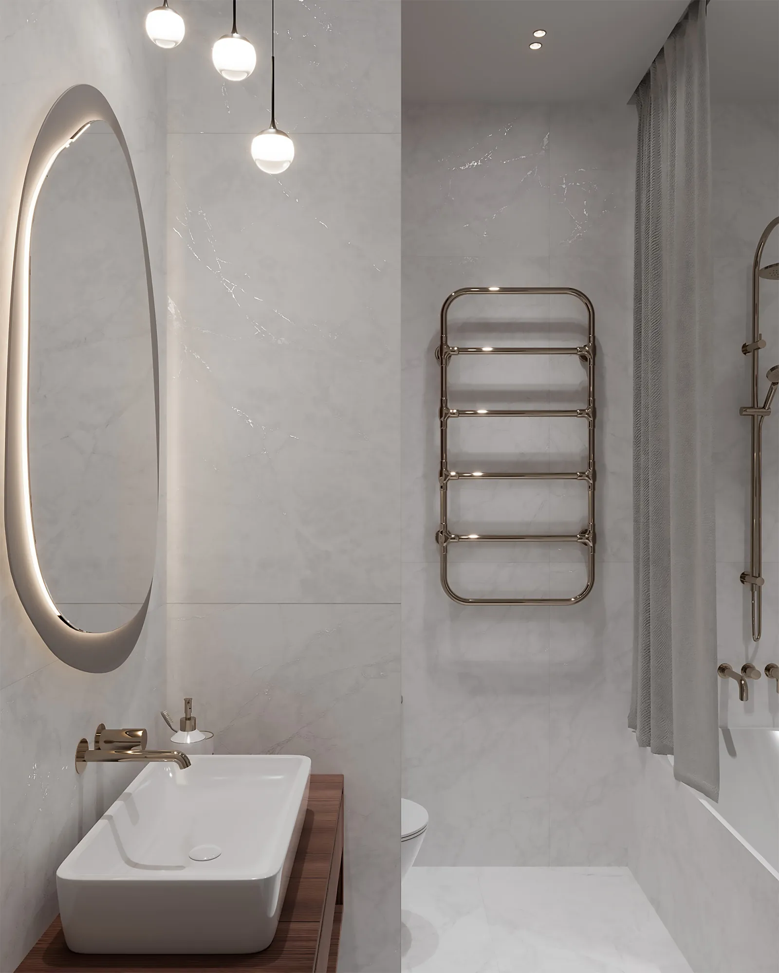 Керамогранит Аркадия Керамика CR4007-A Arctic White Carving 60x120 белый