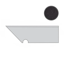 Ступень левая Атлас Конкорд Италия Блейз/ Blaze Iron Battiscopa Sag.Sx A0IY 7.2x30