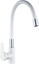 Смеситель для кухни Haiba HB70113-8, белый