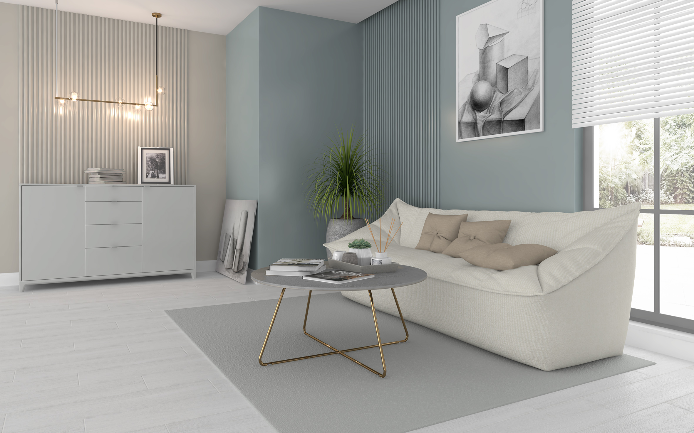 Керамогранит (SG706590R) Laparet Madera белый 20x80 матовый