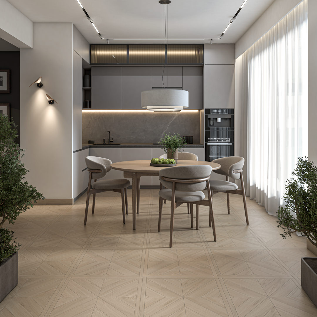 Ступень Kerama Marazzi SG644020R/GCF Альберони коричневый матовый обрезной 60х33