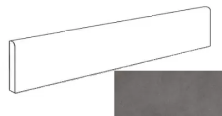 Плинтус Атлас Конкорд Италия Двелл/ Dwell Smoke Battiscopa Matt A1FF 7.2x60