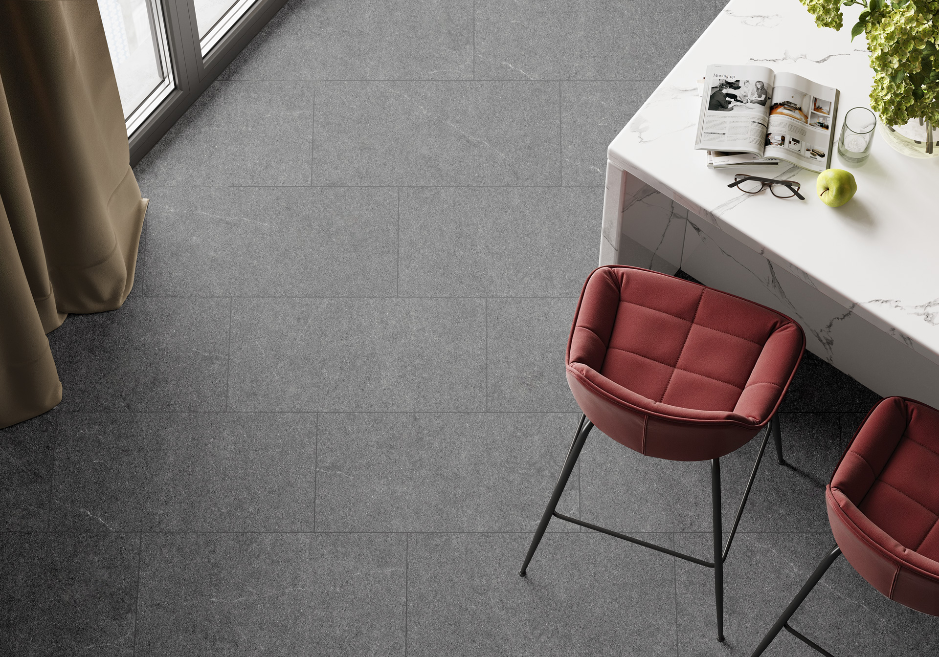 Керамогранит Artkera Group Грес/ Gresse Грей GP36GRS15 серый 30x60