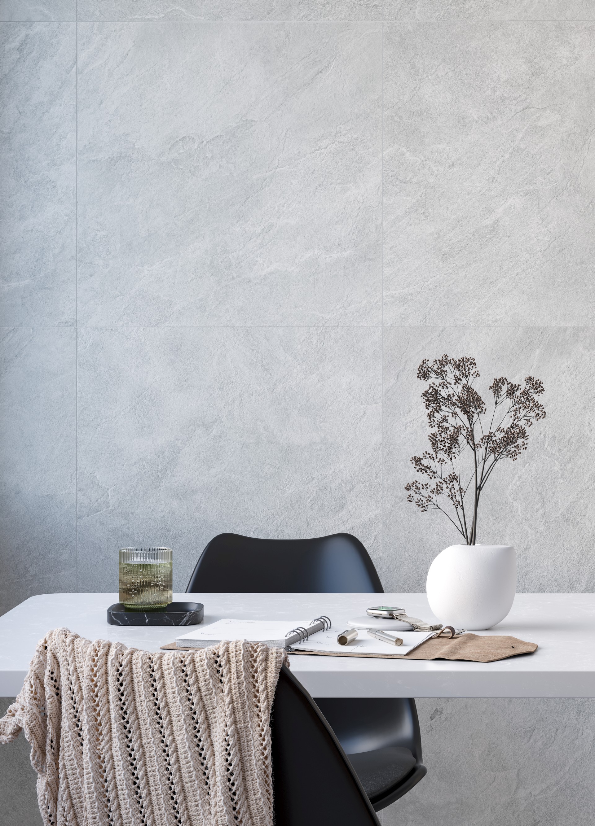 Керамогранит Керранова Krater Dark Grey K-2212/SR/600x1200x10 серый